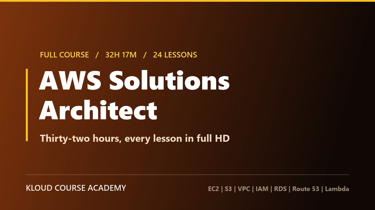 AWS Solutions Architect