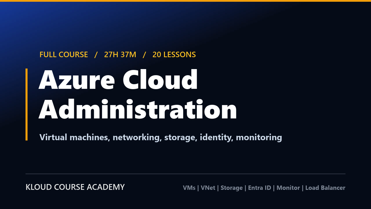 Azure Cloud Administration
